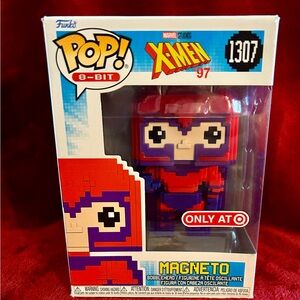 Funko Pop! 8-Bit Marvel Studios X-Men ‘97: Magneto Bobblehead, #1307